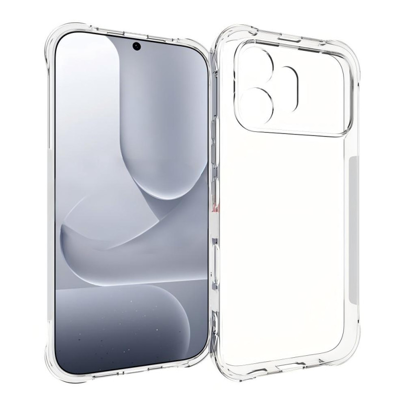 Honor 600 Funda Transparente Reforzada con Protector de Pantalla