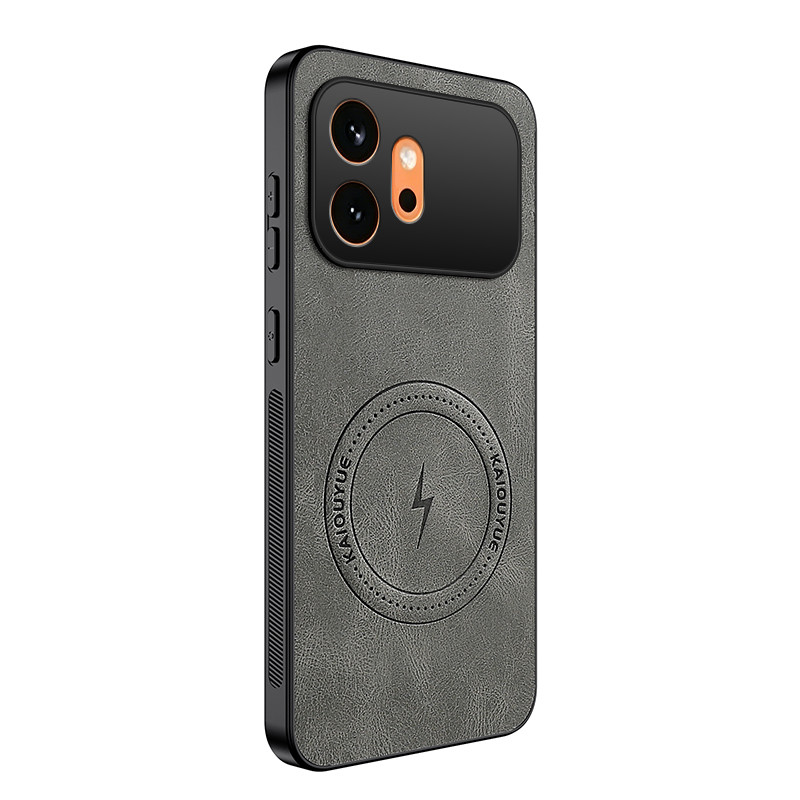 Funda magnética efecto piel Honor 600