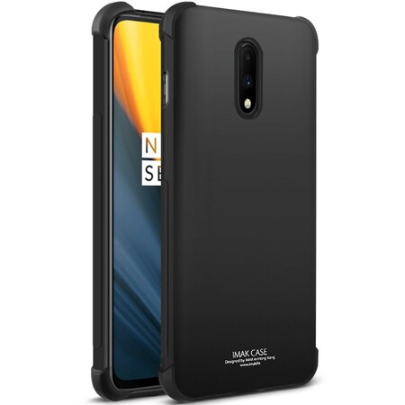 Funda de silicona flexible para OnePlus 7 con película para pantalla IMAK