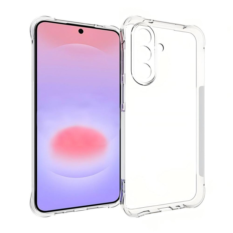 Samsung Galaxy A27 5G Funda Transparente Reforzada con Protector de Pantalla