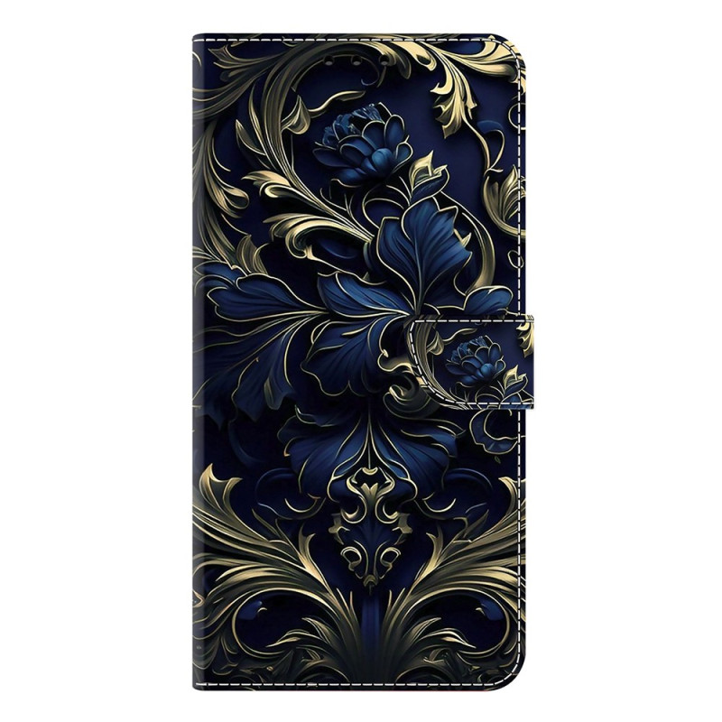 Funda Flor Azul Samsung Galaxy A27 5G