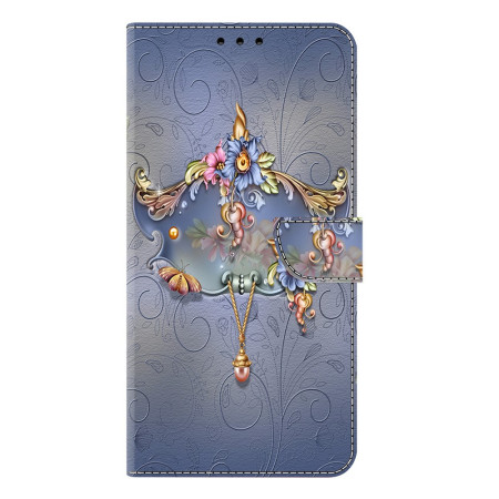Funda de flor grabada...