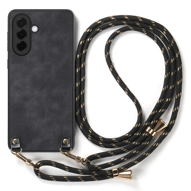 Funda de cordón Samsung Galaxy A27 5G Retro