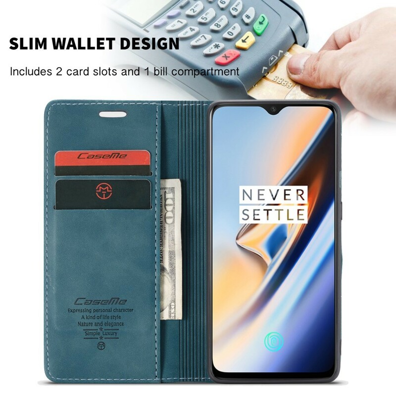 Flip Cover OnePlus 7 CASEME Leatherette