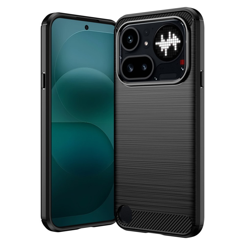 Funda de fibra de carbono cepillada Nothing Phone (4a) Pro