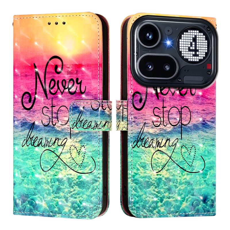 Funda para teléfono Nothing (4a) Pro Never Stop Dreaming