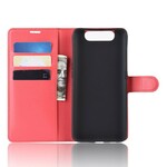 Funda de polipiel retro para Samsung Galaxy A80