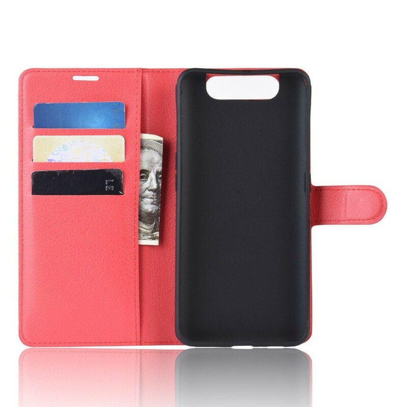 Funda de polipiel retro para Samsung Galaxy A80