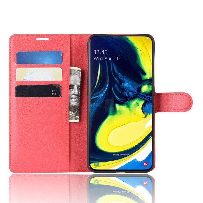 Funda de polipiel retro para Samsung Galaxy A80