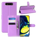 Funda de polipiel retro para Samsung Galaxy A80