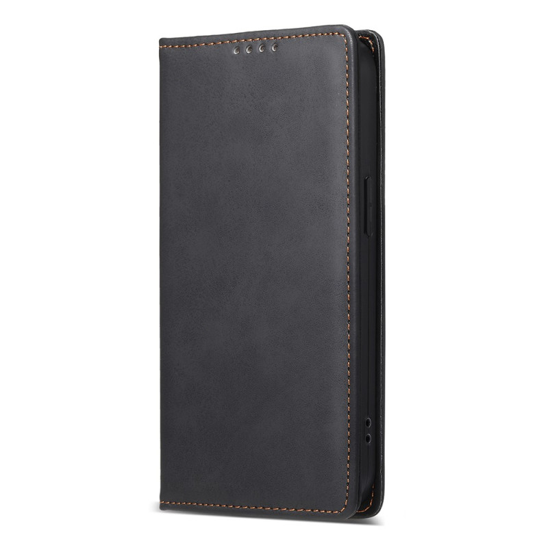 Flip Cover Xiaomi Redmi A7 Pro Efecto Cuero Acabado Vintage