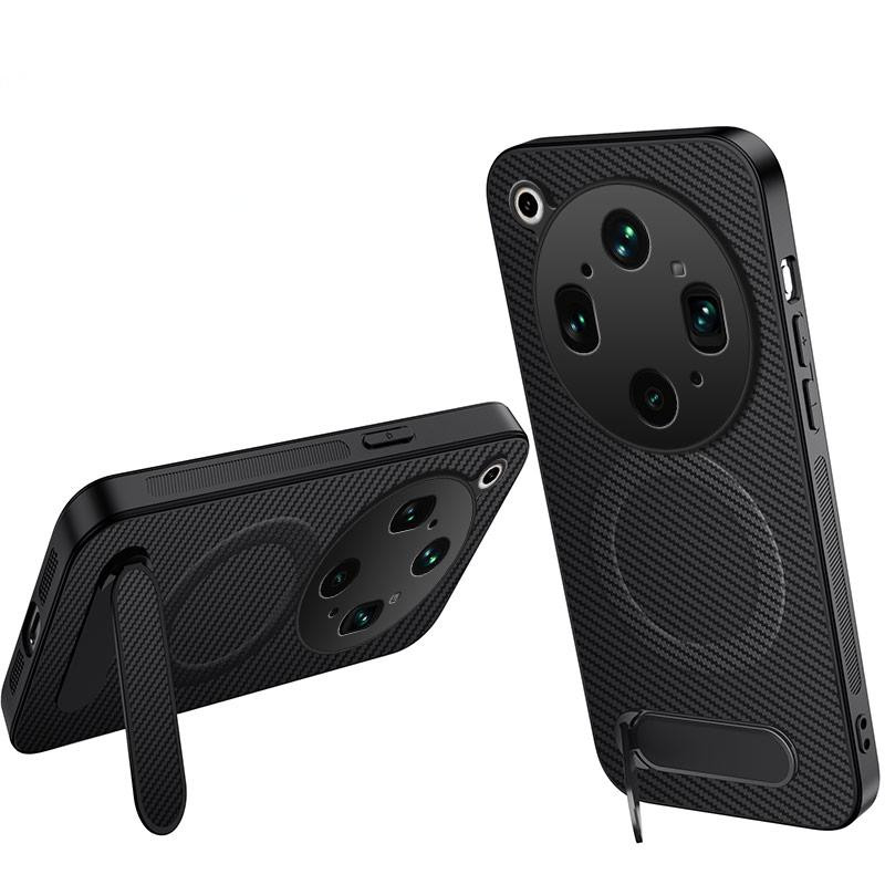 Funda y soporte de fibra de carbono Oppo Find X9 Ultra 5G
