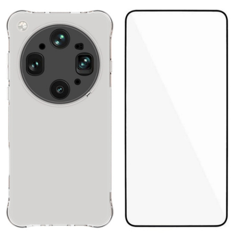 Coque Oppo Find X9 Ultra 5G Transparente avec Protecteur Écran