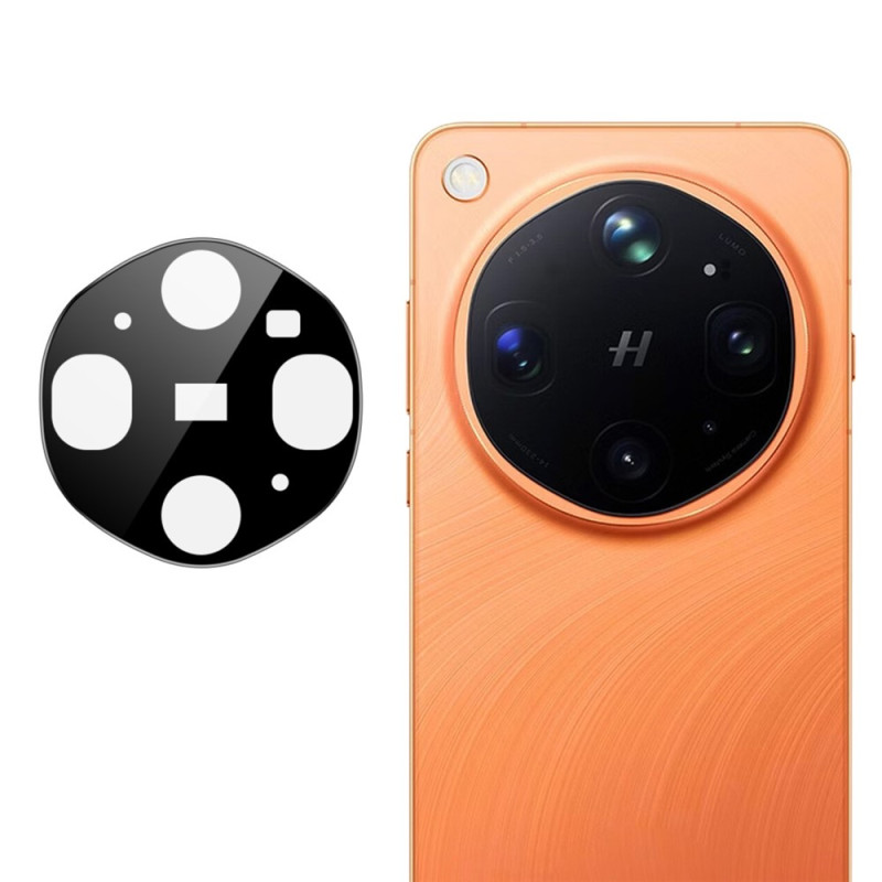 Lente protectora de cristal templado para Oppo Find X9 Ultra (versión en negro)