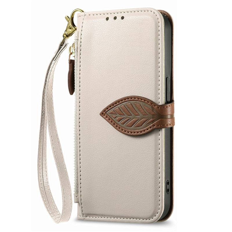 Funda Poco X8 Pro 5G Clasp Leaf Design