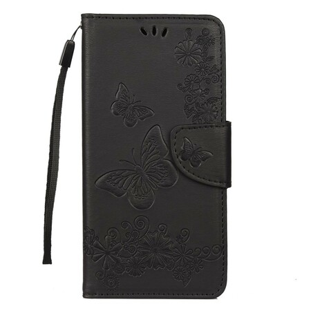 Funda con colgante de mariposa para el Xiaomi Redmi Note 7
