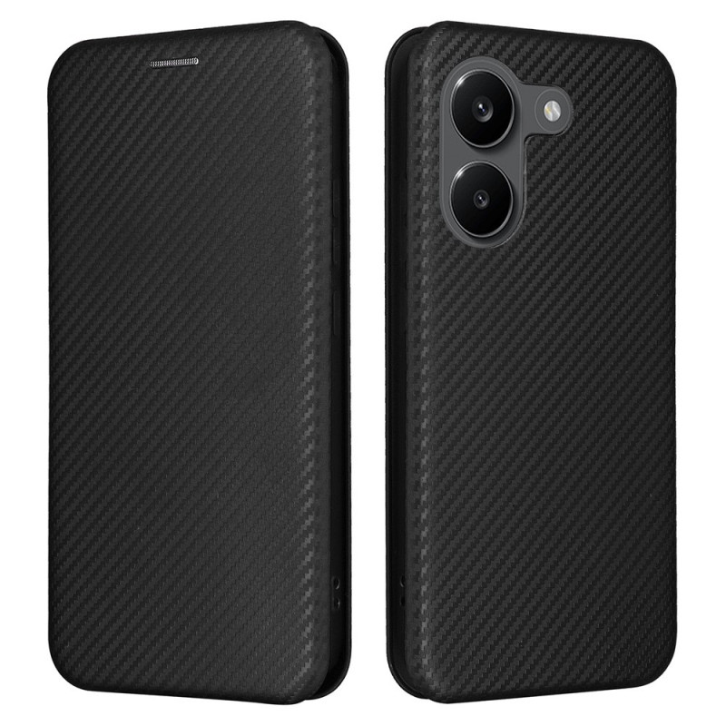 Flip Cover Poco X8 Pro 5G Fibra de Carbono