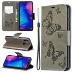 Funda con colgante impresa de mariposa para el Xiaomi Redmi Note 7