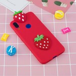 Xiaomi Redmi Note 7 3D Strawberry Funda