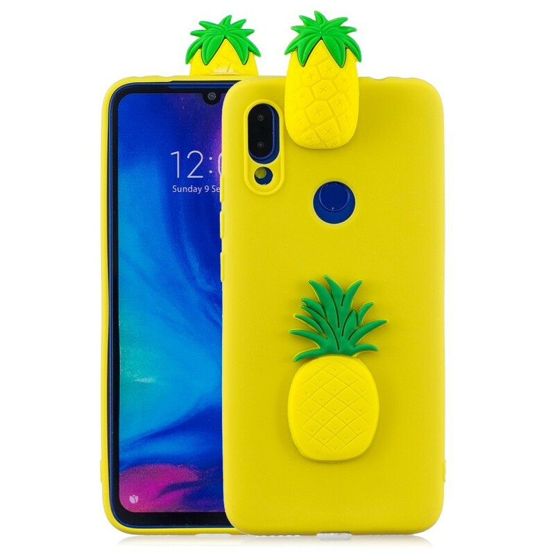 Xiaomi Redmi Note 7 3D Funda Pineapple