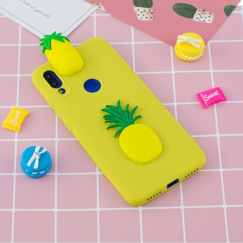 Xiaomi Redmi Note 7 3D Funda Pineapple