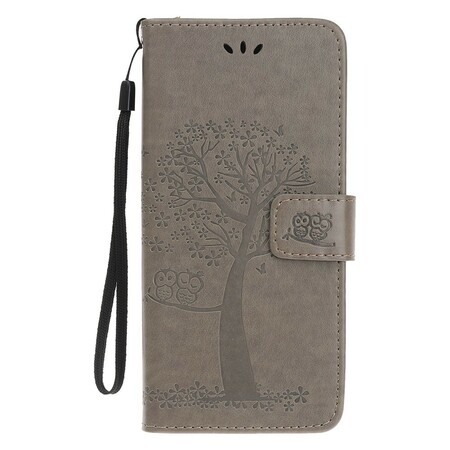 Funda con colgante de árbol y búho para el Xiaomi Redmi Note 7