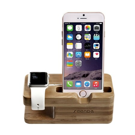Soporte de carga para el Apple Watch y el iPhone