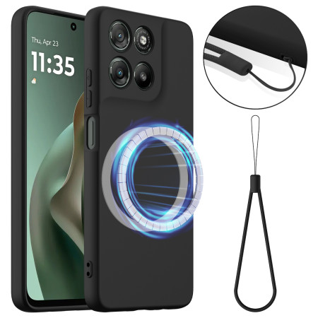 Funda magnética con cordón...