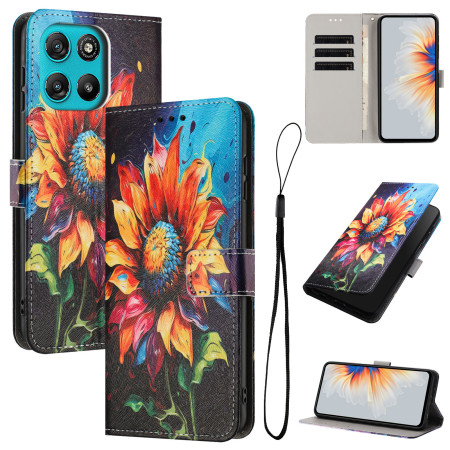 Funda girasol Moto G67...