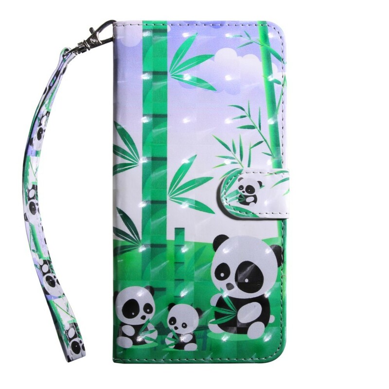 Funda Xiaomi Redmi Note 7 Mummy, Octavian y Anne the Pandas