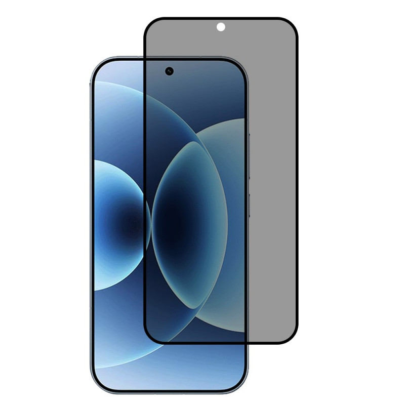 Protección de cristal templado Spion Resistant para la pantalla de Xiaomi 17T (compatible con desbloqueo por huella dactilar)