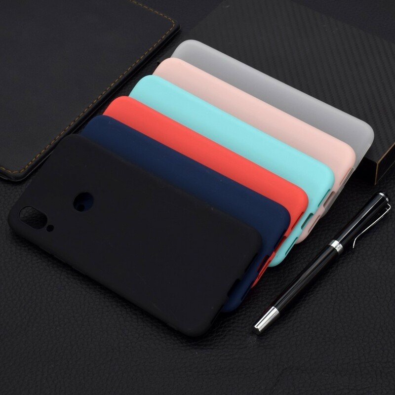 Xiaomi Redmi Note 7 Funda de silicona esmerilada Xiaomi Redmi Note 7 Funda de silicona esmerilada