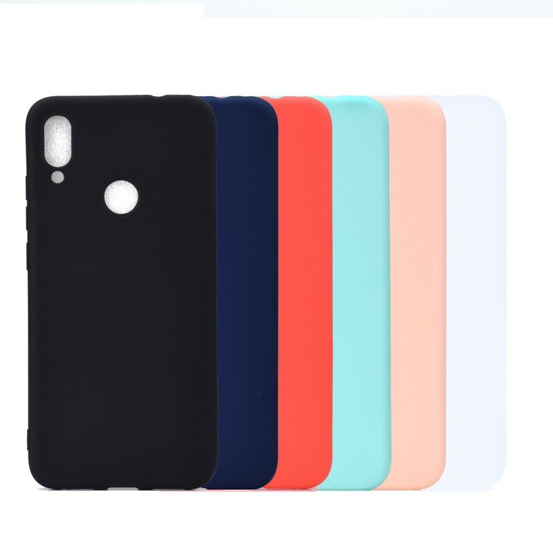 Xiaomi Redmi Note 7 Funda de silicona esmerilada Xiaomi Redmi Note 7 Funda de silicona esmerilada