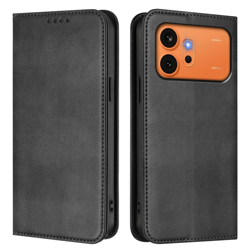 Flip Cover Honor 600 / 600 Pro Retro Style (bloqueo RFID)