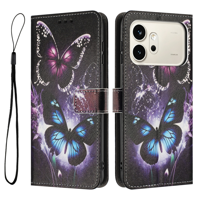 Funda Honor 600 / 600 Pro Two Butterflies