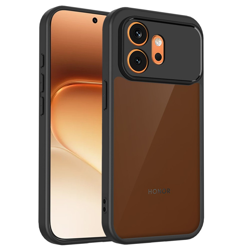 Honor 600 Funda Negra Transparente