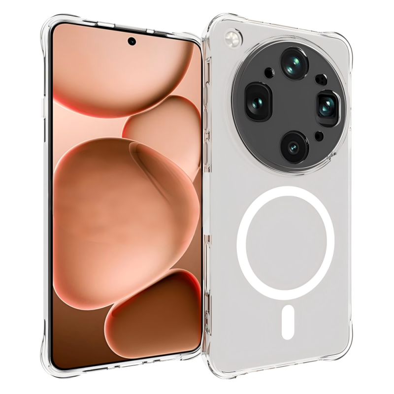Funda Magnética Transparente Oppo Find X9 Ultra