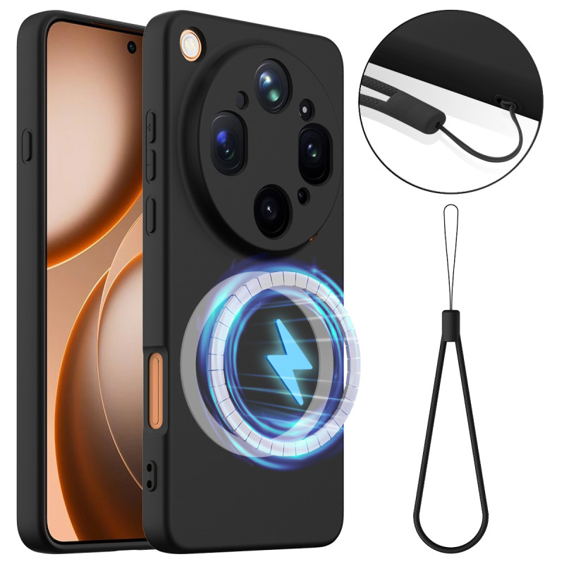 Funda magnética con cordón para el Oppo Find X9 Ultra