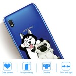 Funda para Samsung Galaxy A10 Funny Dogs