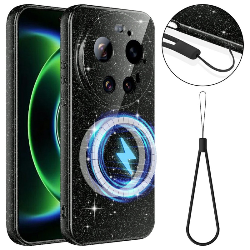 Xiaomi 17 Ultra Glitter Lanyard Funda