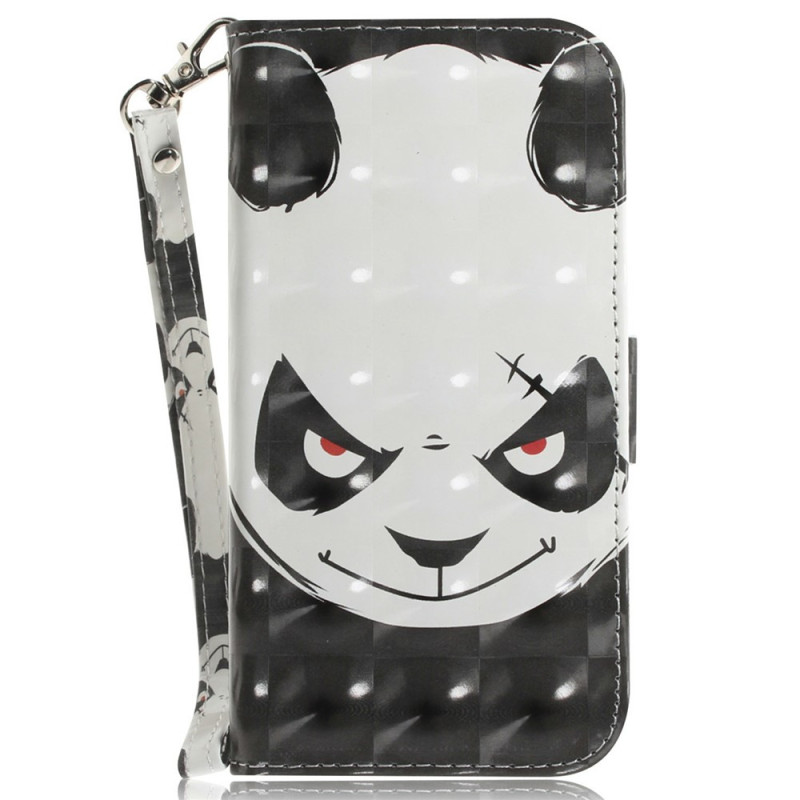Xiaomi 17 Ultra Angry Panda Colgante Funda