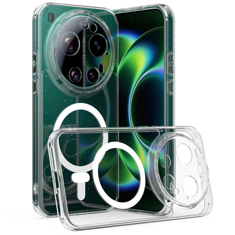 Xiaomi 17 Ultra Funda magnética transparente