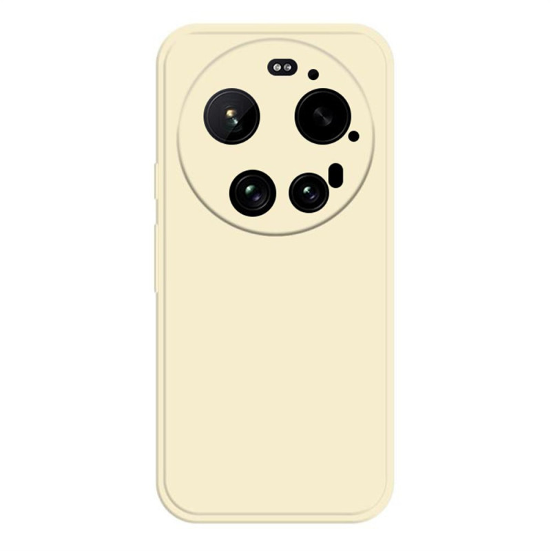 Xiaomi 17 Ultra Funda de silicona borde recto
