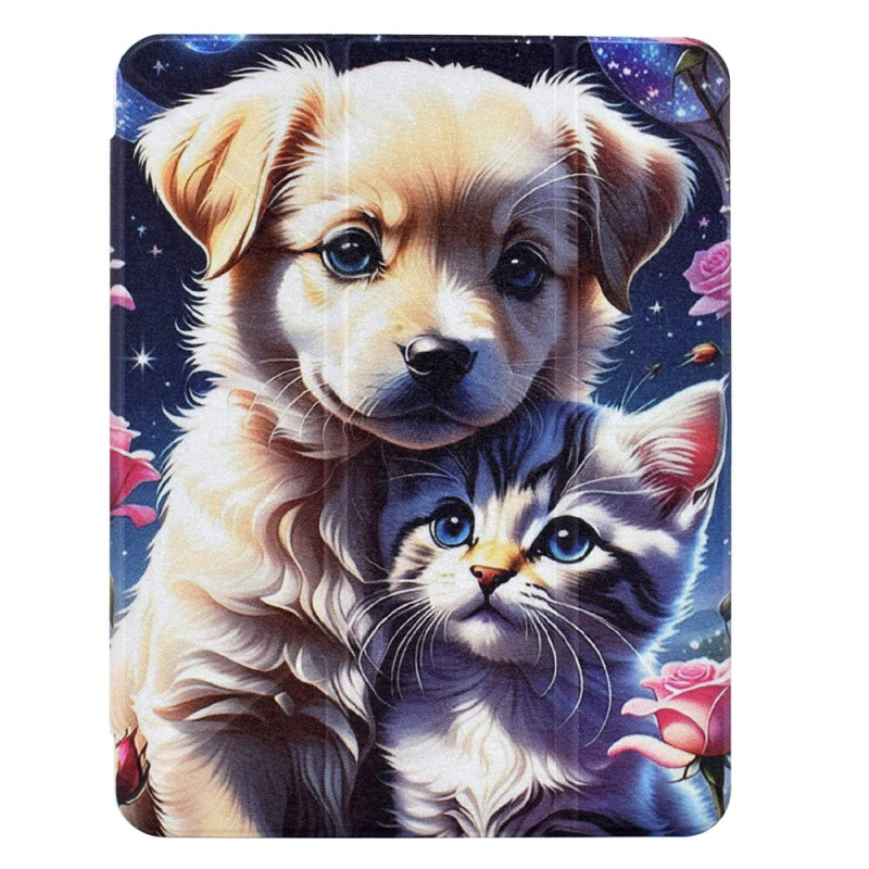 Smart Funda iPad Air 11 / Pro 11 / Air Origami Perro y Gato