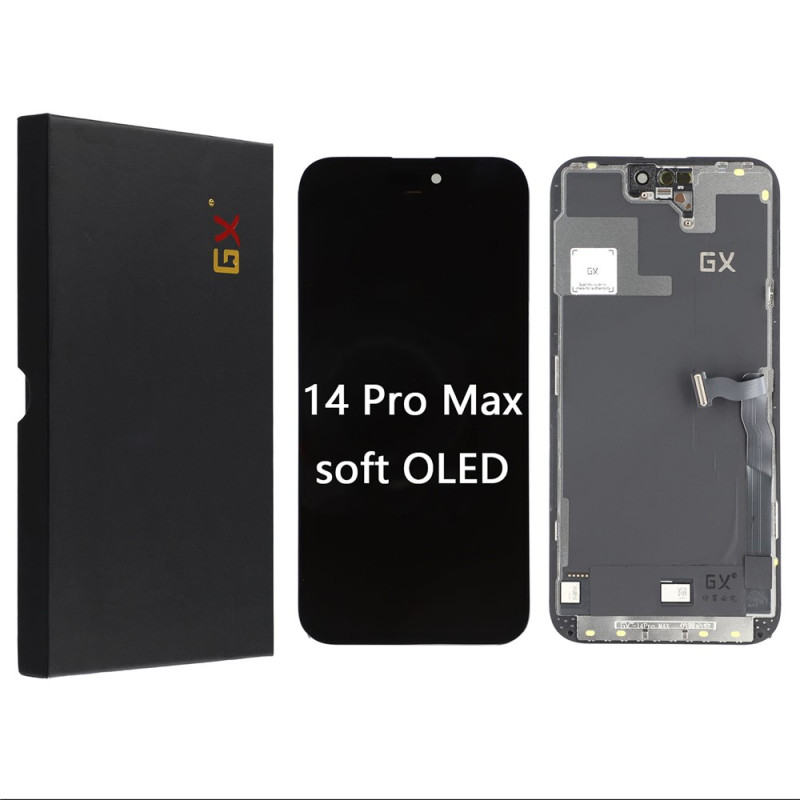 Grado C GX Pantalla OLED con cristal táctil para el iPhone 14 Pro Max