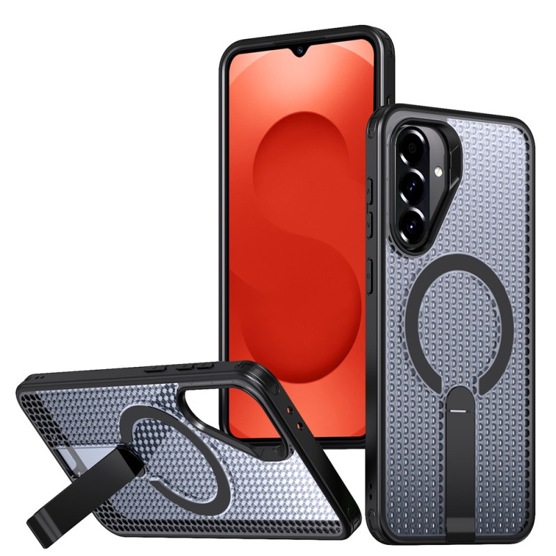 Funda Samsung Galaxy A26 5G Soporte plegable y textura de rejilla
