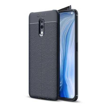 Oppo Reno Leather Effect Funda LItchi