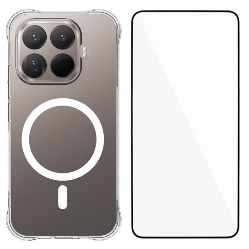 Xiaomi 17T Pro Funda Magnética Transparente con Protector de Pantalla