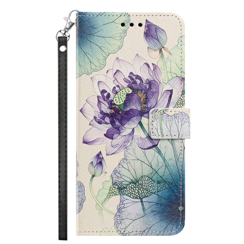 Xiaomi 17T Pro Lotus Funda Colgante Morada