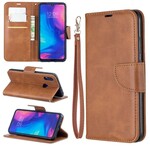 Funda Xiaomi Redmi Note 7 solapa oblicua lisa